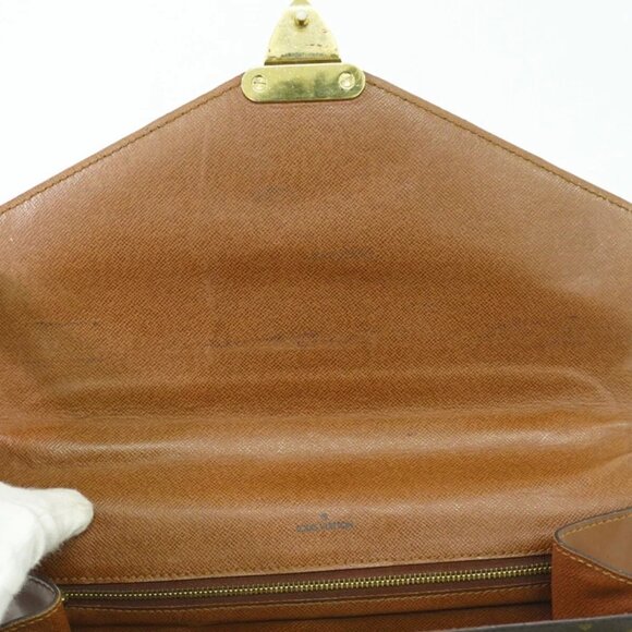 Louis Vuitton Monceau 28 M51185 Monogram Canvas 2way Shoulder Handbag Brown - Picture 10 of 10